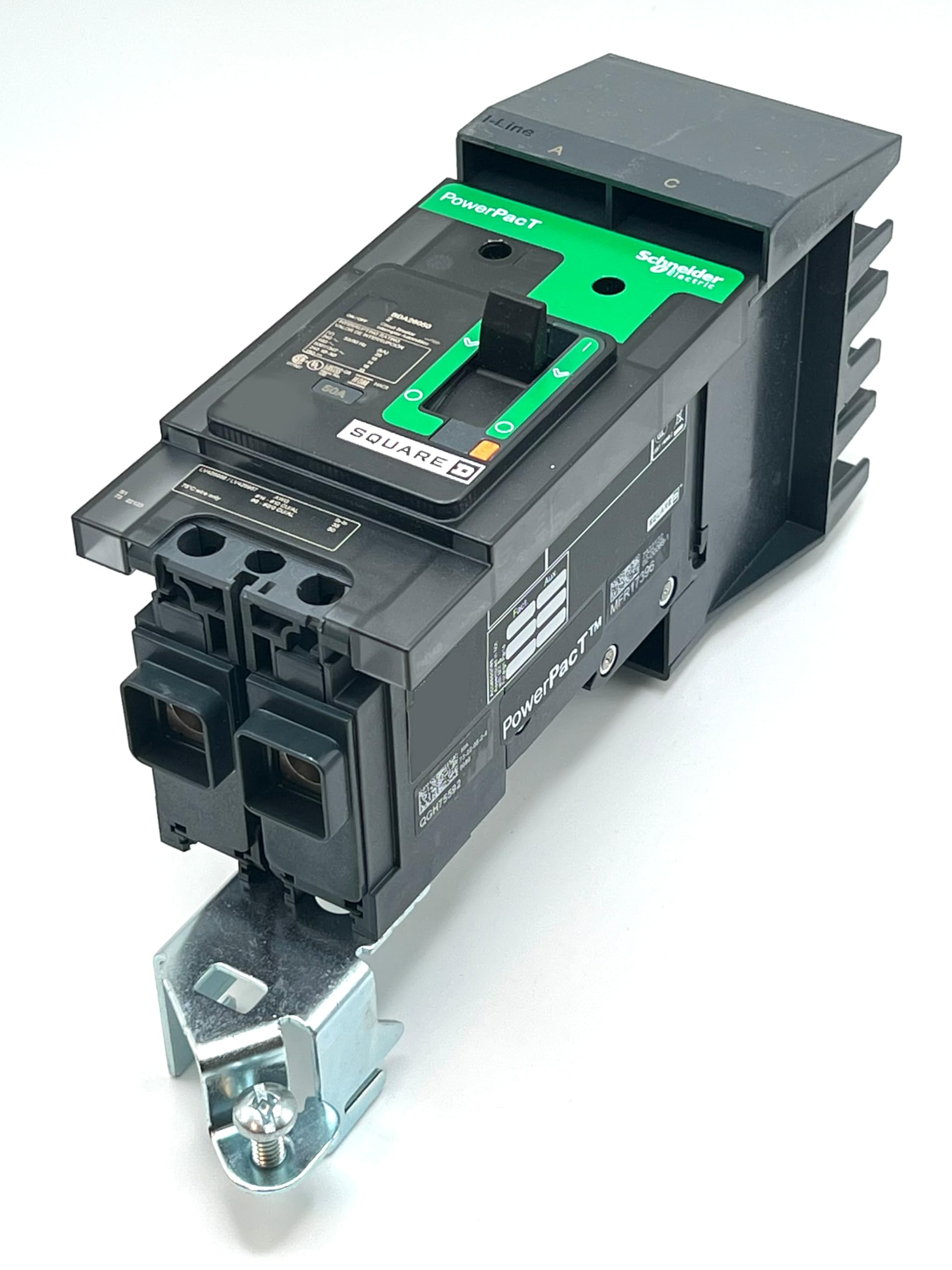 Square D BDA260502 2-Pole 50A 600Y/347VAC I-Line Circuit Breaker